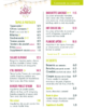 menu snack